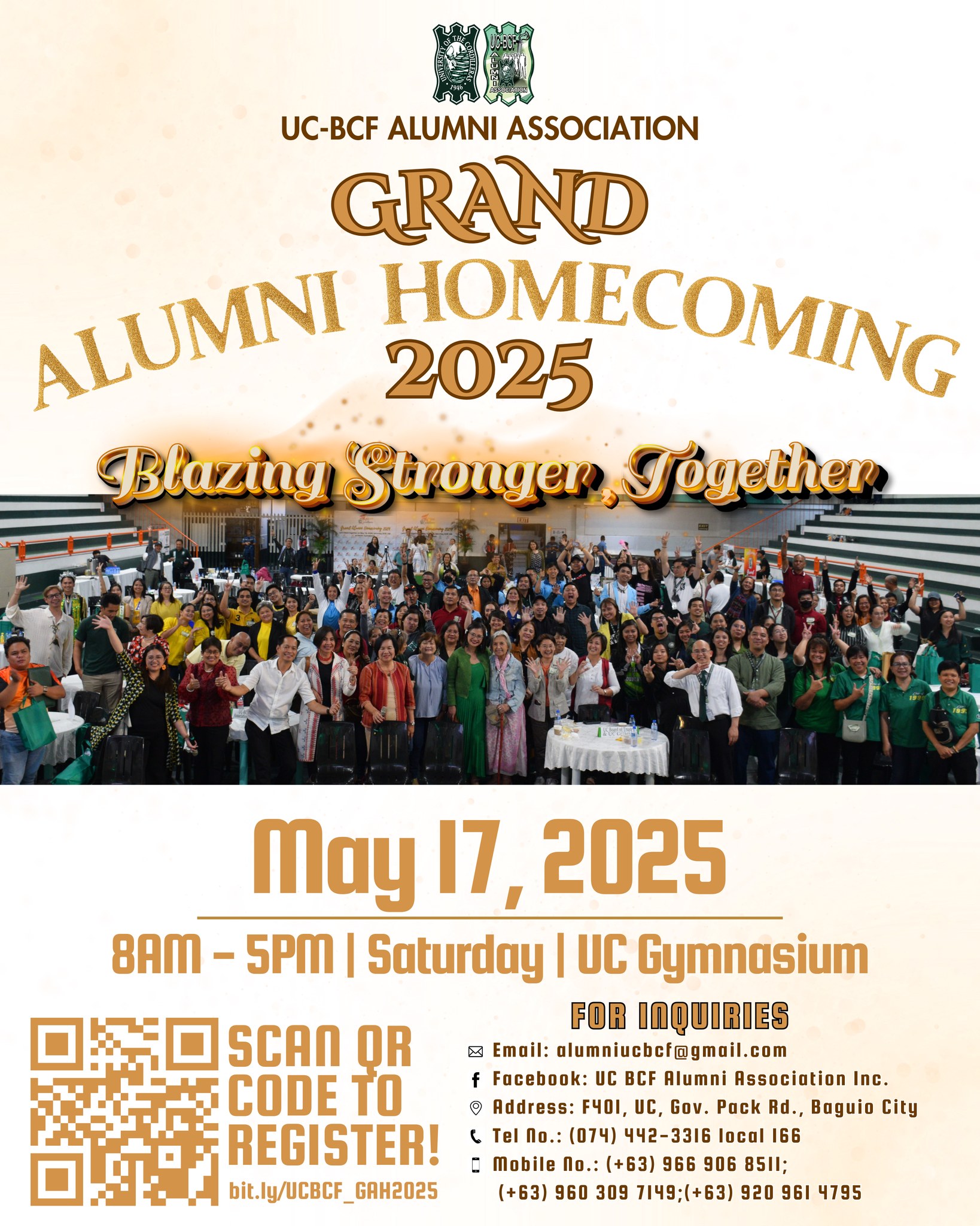 Reconnect! Reminisce! Rejoice!