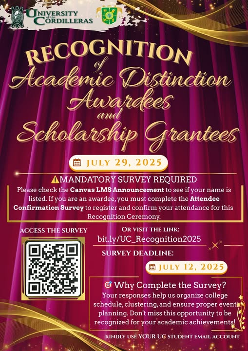 UC CHTM Announces Academic Distinction Awardees and Scholarship Grantees for 2025