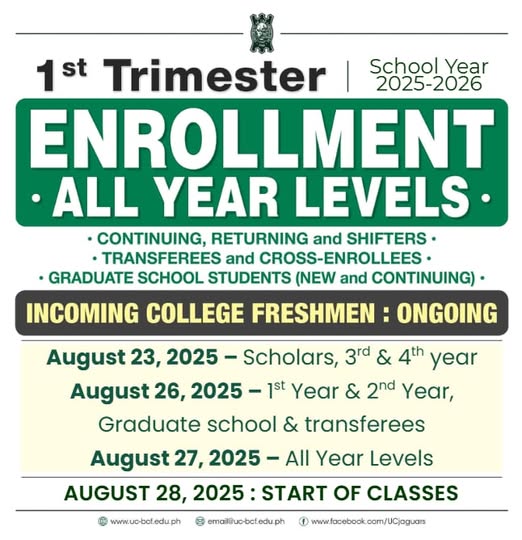 HEI ENROLLMENT ADVISORY: